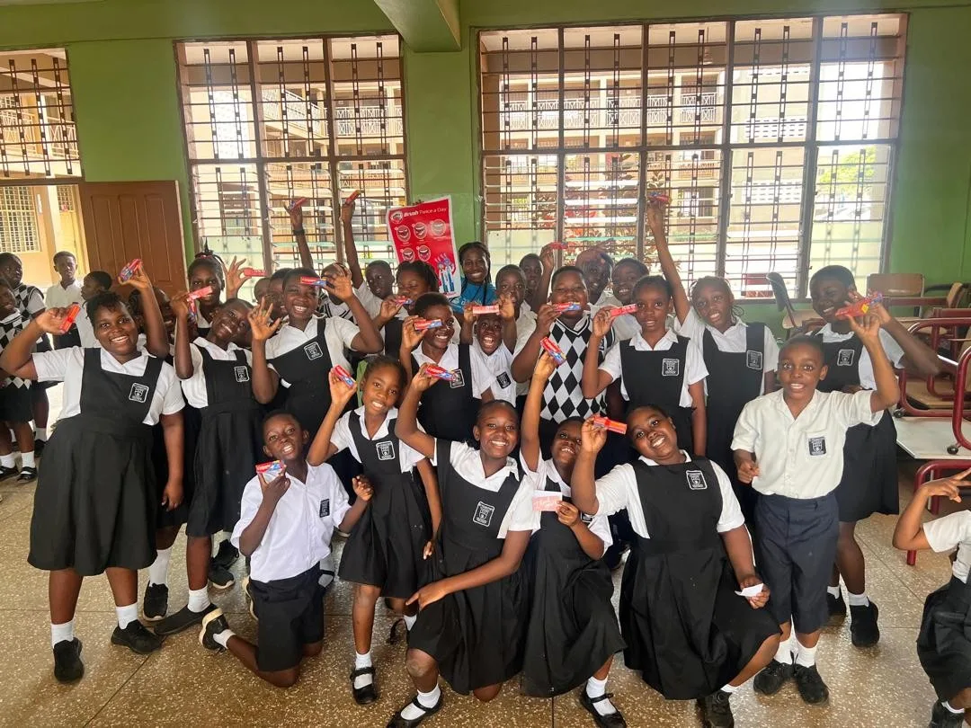 SmileCraft Dentistry oral health education at DeYoungster's International School